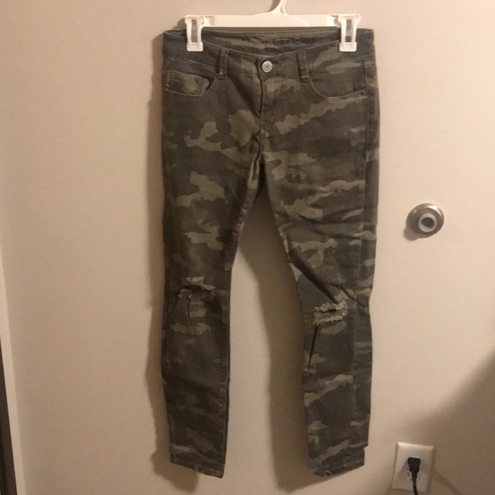 Camo jeans